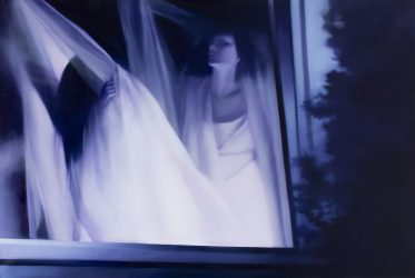 Patrycja Piętka Doppelganger 2024 olej płótno 80 x 120 cm