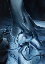 Patrycja Piętka Genealogy 2024 olej na płótnie 140 x 100 cm