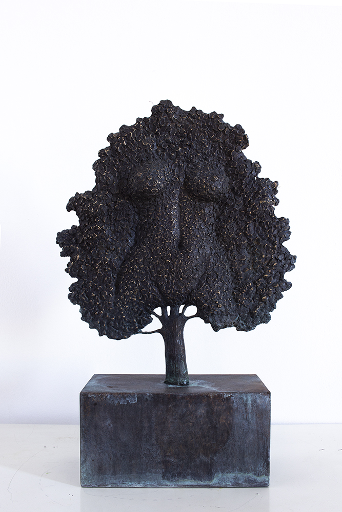 Andrzej Pągowski, Konopielka, brąz, 32 x 28 x 4 oraz podstawa szer. 10 cm 01 small